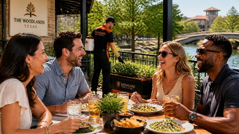 Commercial pest control for Conroe restaurant outdoor dining patios