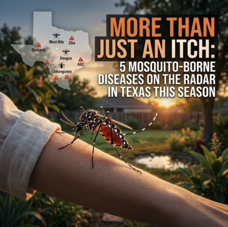 Mosquito-borne diseases on the radar in Texas this season